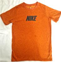 Nike Air Club Swoosh Cotton Just Do It T Shirt Top Age 12-13 Junior Orange