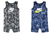 Nike Baby Romper set 0-12 Months 2pc Set Nike Graphic Tick Romer Vest Set