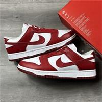 Nike Dunk Low University Red / White - Size UK 11.5 / EU 47 / US 14
