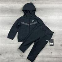 Nike Old Season Tech Fleece Full Tracksuit Toddlers Black - Size 24 Months