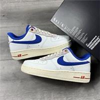 Nike Air Force 1 07 LX White / Hyper Royal - Size UK 6 / EU 40 / US 8.5