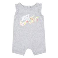Nike Baby Romper set 0-12 Months 1 piece set Set Grey Graphic Tick Romer Vest
