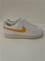 Mens Nike Court Vision Trainners White And Gold Uk Size 7 NWOB #150