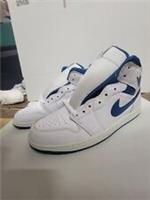 Nike Jordan 1 Mid SE White/Industrial blue UK 9.5 Bnib