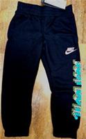 Nike Just Do It Sportswear Kids Tracksuit Fleece Bottoms BLACK UK Size 3-5 Year