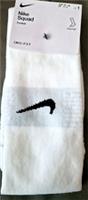 Nike squad 1pair Football sock crew IN WHITE SMALL UK -2.5 DRI-FIT KNEE HIGH