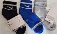 Nike 3 pair Ankle Everyday Cushioned sports socks Lightweight Ankle UK 2-5-- 5.8