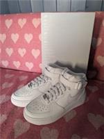 Nike Air Force 1 Mid Eason (GS) | UK 5.5 | White | New with Box & Tag