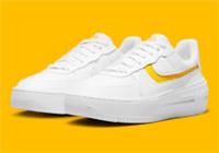 NIKE AF1 PLT.AF.ORM AIR FORCE 1 UK 5 EU 38.5 TRAINERS WHITE DJ9946-102