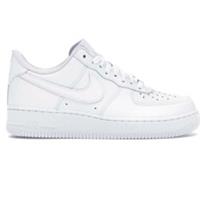 Nike Air Force 1 Low White Leather Sneakers Classic Style 314192-117