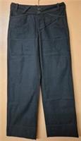 Nike ACG Trousers Black Wide Straight Leg Pockets Canvas New Size 10 - 10 Regular