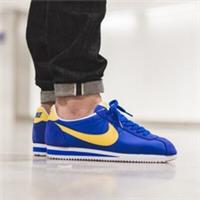 Nike Classic Cortez Nylon OG 2015 - Royal Blue Yellow - Size UK 7 (EU 41) US 8