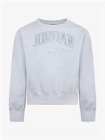 NIKE Jordan Girls Metallic Jumpman Fleece Jumper sweat 10-13 Years