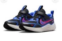 Nike Black Royal Blue Junior Cosmic Running Trainers Uk 2 eu34 RRP £39.99 T5