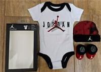 Nike Jordan Vest Hat boot Baby Unisex Size 0-6- Months Jordan Jumpman