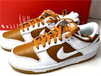NIKE DUNK LOW QS UK 6 EU 39 TRAINERS DARK CURRY FQ6965-700