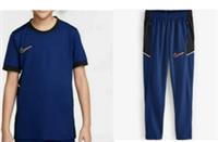 NIKE Academy Nike TShirts Track Pants Joggers Junior AGE 13-14 Navy Orange