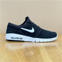 Nike SB Stefan Janoski Max L Suede 2017 Black White - UK 10.5 (EU 45.5) US 11.5