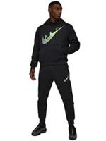 Nike Black Moto Mens Tracksuit Fleece Hoodie Joggers Sweatpants Hoody Bottoms - M Regular