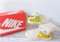 Nike Dunk Low LX Coconut Milk Vivid Sulphur Banana Trainers Size 5.5 Tote Bag