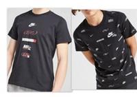 Nike Swoosh Tick Nike Just Do It T Shirt Top Age 9-14 Junior Boys all Over Print