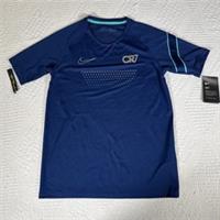 Nike CR7 Dry Fit Squad Training T-Shirt Kids L Blue Ronaldo Football