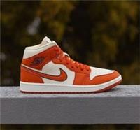 Nike Air Jordan 1 Mid SE Womens Trainers Sneakers Size UK 6 "Sport Spice"