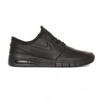 Nike SB Stefan Janoski Max Leather 2017 Triple Black - Size UK 8 (EU 42.5) US 9