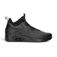 Nike Air Max 90 Ultra Mid Winter 2018 - Triple Black - Size UK 8 (EU 42.5) US 9