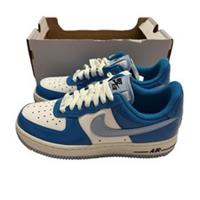 Nike Air Force 1 Womens Size 3.5 UK Cobalt Bliss/Photo Blue Trainers New