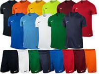 Nike Boys T Shirt Shorts Junior Kids Dri Fit Crew Training Gym Football Top