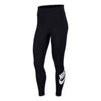Nike Women's Tight Fit Printed Logo High Rise Full Length Leggings-Black - XS Tight Fit