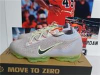 Nike AIR VAPORMAX 2021 FLYKNIT Grey Neon Womens UK 3.5 EUR 36.5 (DC4112 003)