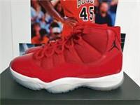 Nike AIR JORDAN 11 RETRO WIN LIKE 96 Gym Red Mens UK 8 EUR 42.5 (378037 623)