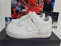 Nike Air Force 1 Shadow White Womens UK 5 EUR 38.5 (CI0919 100)
