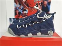 Nike AIR MORE MONEY QS Currency Pack French Euro UK 8 EUR 42.5 (AJ7383 400)
