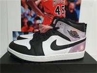 Nike Air Jordan 1 Mid SE Tie Dye Mens UK 9.5 EUR 44.5 (DM1200 001)