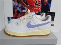 Nike Air Force 1 07 (W) White Lilac Blue UK 8 EUR 42.5 (FD9867 100)