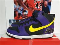 Nike DUNK HIGH PREMIUM LAKERS Mens UK 10 EUR 45 (DH0642 001)