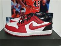 Nike Air Jordan 1 Low FLYEASE Gym Red Black Mens UK 11 EUR 46 (DM1206 163)