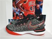 Nike Zoom LeBron NXXT Gen x FaZe Clan Bred Mens UK 10 EUR 45 (DR8784 001)