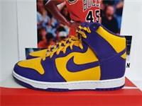 Nike DUNK HIGH RETRO Lakers Mens UK 10 EUR 45 (DD1399 500)