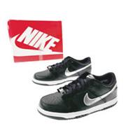 Nike NBA Dunk Low Black Silver GS