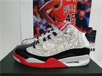 Nike Air Jordan Dub Zero White Varsity Red Mens UK 9 EUR 44 (311046 160)