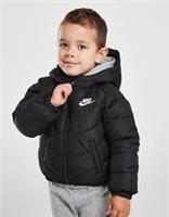 Nike Baby/Infant Padded Core Jacket Black /fleece Lined Hooded New Jacket