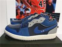 Nike Air Jordan 1 Low SE Craft Obsidian Mens UK 9.5 EUR 44.5 (DR8867 400)