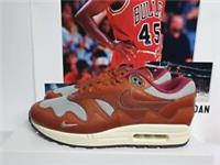 Nike AIR MAX 1 x Patta The Next Wave Dark Russet UK 9.5 EUR 44.5 (DO9549 200)