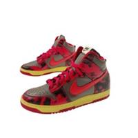 Nike Dunk High 1985 Red Acid Wash