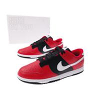 Nike Dunk By You Red, Black & White