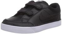 Nike Unisex Kids Capri 3 UK 1.5 KIDS LEATHER Low-top Black White Challenge